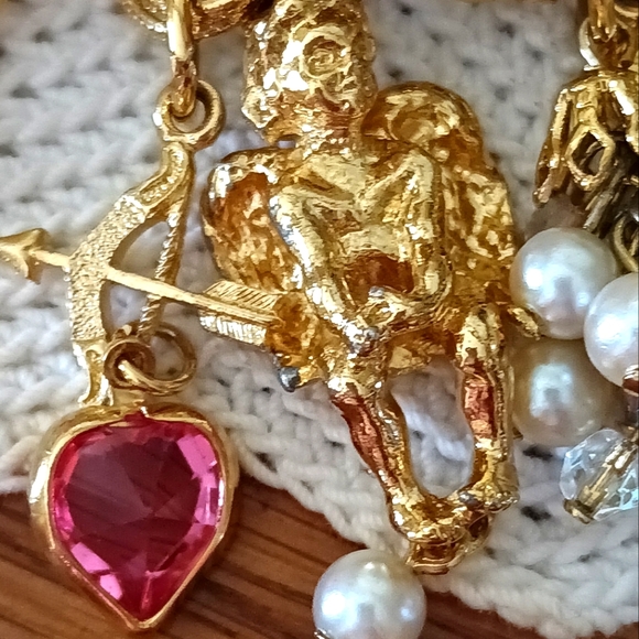 VALENTINE'S GIFT! 😍"KIRKS FOLLY" VTG "MIDSUMMER NIGHT" BRACELET! EXC. COND.! - Picture 3 of 16